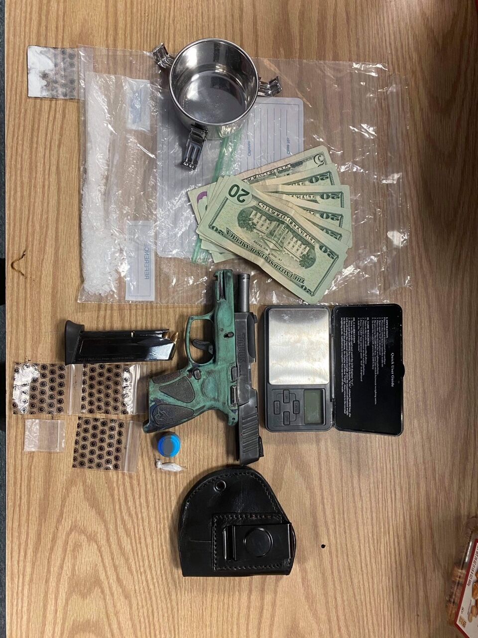 Recovered narcotics ...